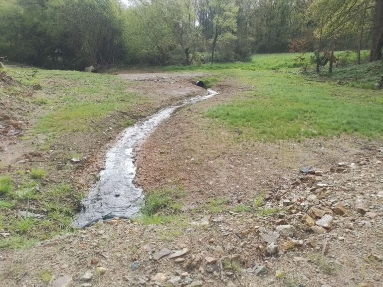 Diagnostic qualite du remblai pour recreation lit - Concarneau Bretagne