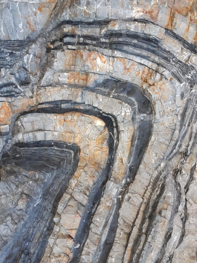 structure geol Crozon - Concarneau Bretagne