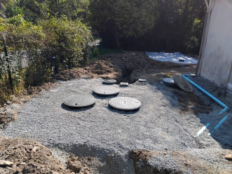 travaux en cours filiere compacte - Concarneau Bretagne