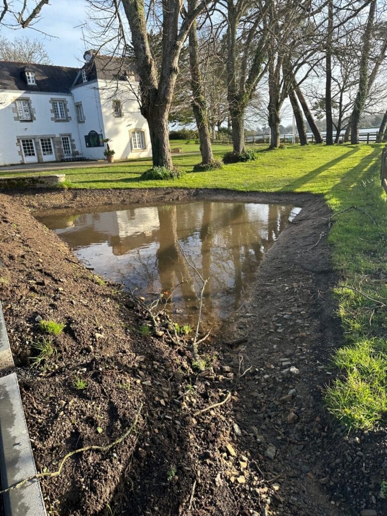 Jardin de pluie - Concarneau Bretagne