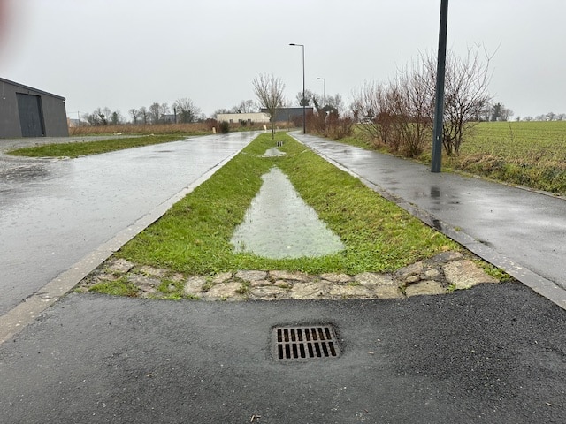 Noue par temps de pluie - Concarneau Bretagne