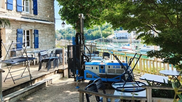 Sondages pressiometriques et penetrometriques - Concarneau Bretagne